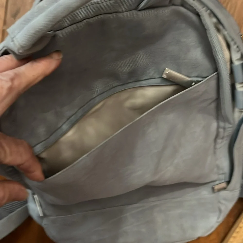 Day Owl Slim Pro Backpack - Pale Olive - Laptop Book Bag School College Unisex